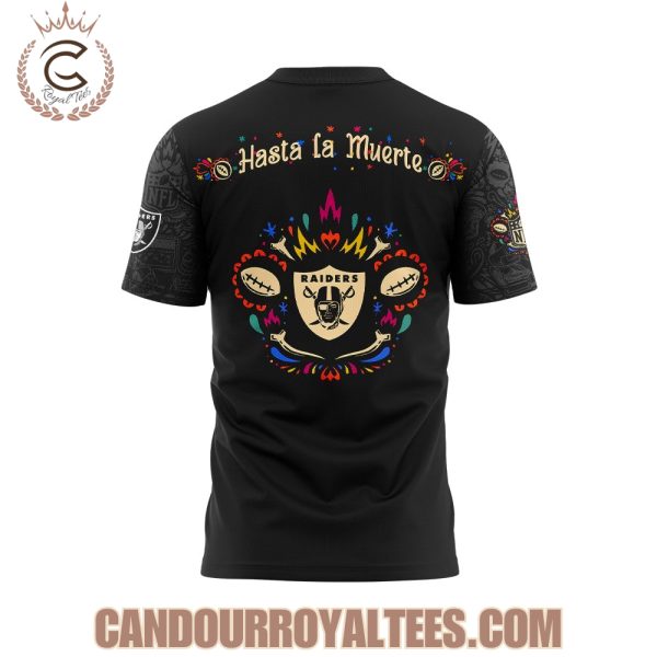 Las Vegas Raiders Hasta la Muerte 2025 Hoodie