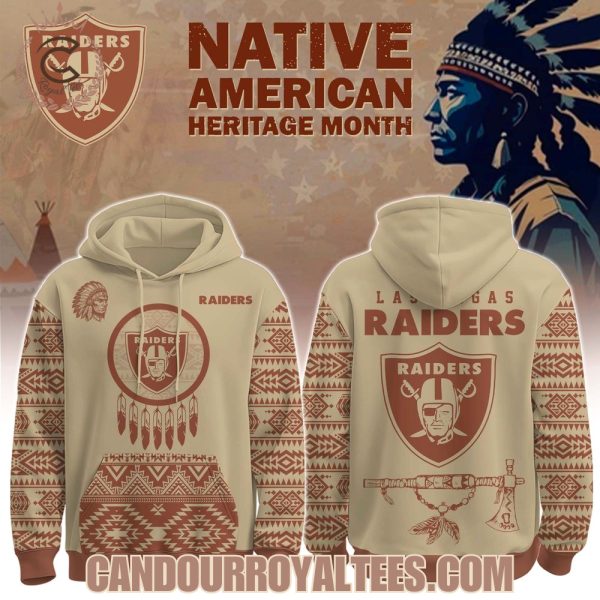 Las Vegas Raiders Native American Heritage Month Hoodie Las Vegas Raiders Native American Heritage Month Hoodie