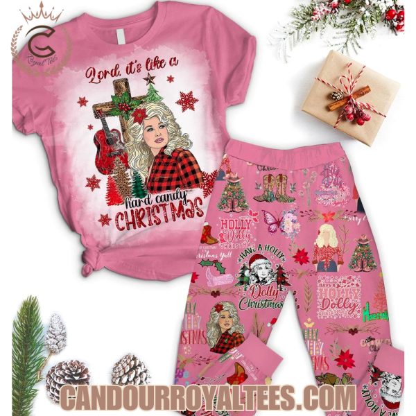 Lord It’s Like A Hard Candy Christmas Dolly Parton Pajamas Set Lord It’s Like A Hard Candy Christmas Dolly Parton Pajamas Set