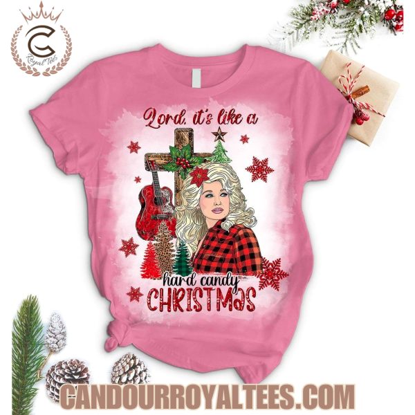 Lord It’s Like A Hard Candy Christmas Dolly Parton Pajamas Set