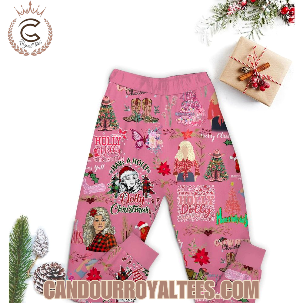 Lord It's Like A Hard Candy Christmas Dolly Parton Pajamas Set Lord It's Like A Hard Candy Christmas Dolly Parton Pajamas Set