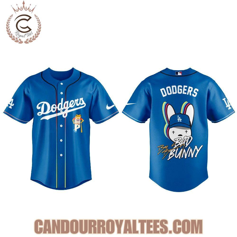 Los Angeles Dodgers Bad Bunny Signature 2025 Jersey Los Angeles Dodgers Bad Bunny Signature 2025 Jersey