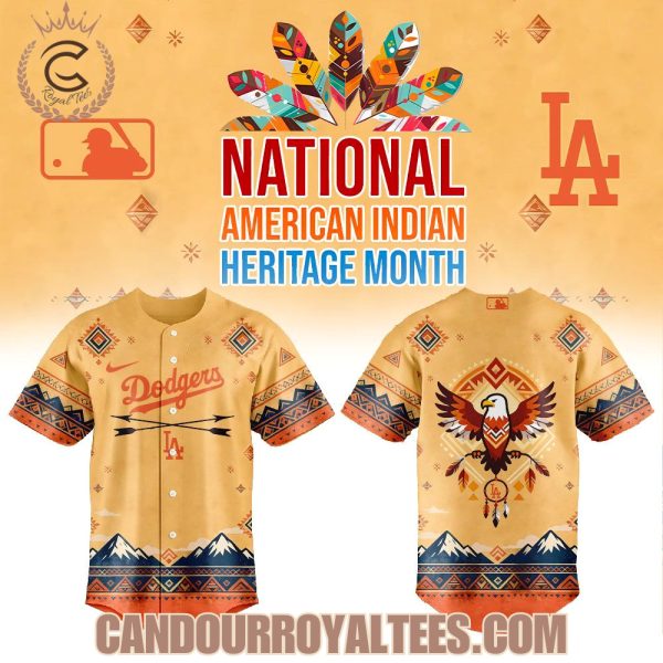 Los Angeles Dodgers Native American Heritage 2025 Jersey