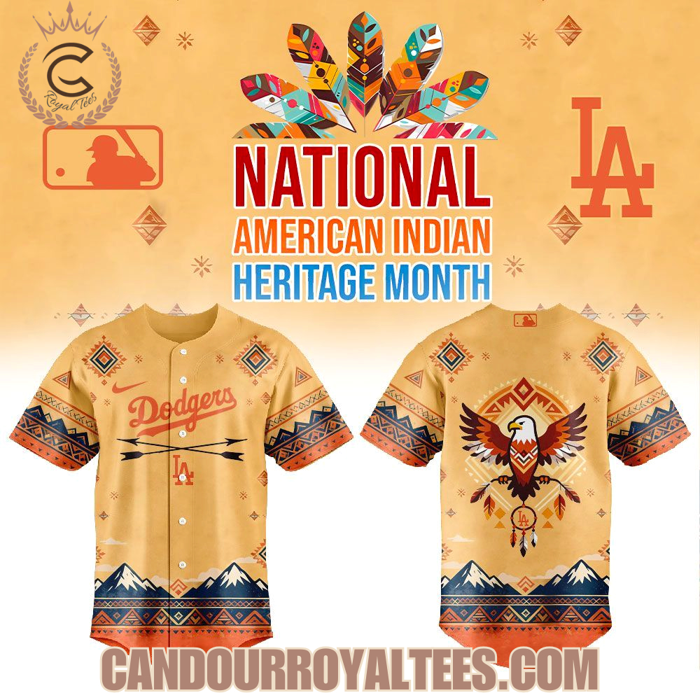 Los Angeles Dodgers Native American Heritage 2025 Jersey Los Angeles Dodgers Native American Heritage 2025 Jersey