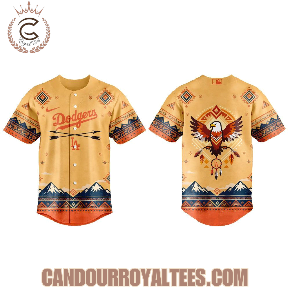 Los Angeles Dodgers Native American Heritage 2025 Jersey Los Angeles Dodgers Native American Heritage 2025 Jersey
