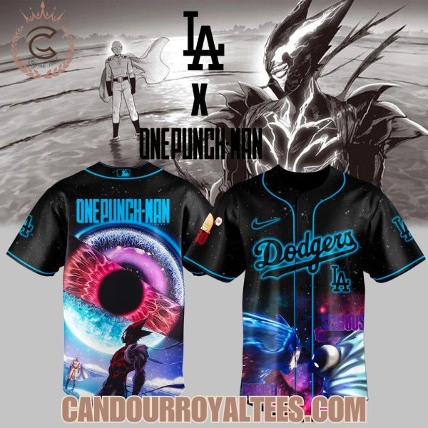 Los Angeles Dodgers x One Punch Man 202 Jersey