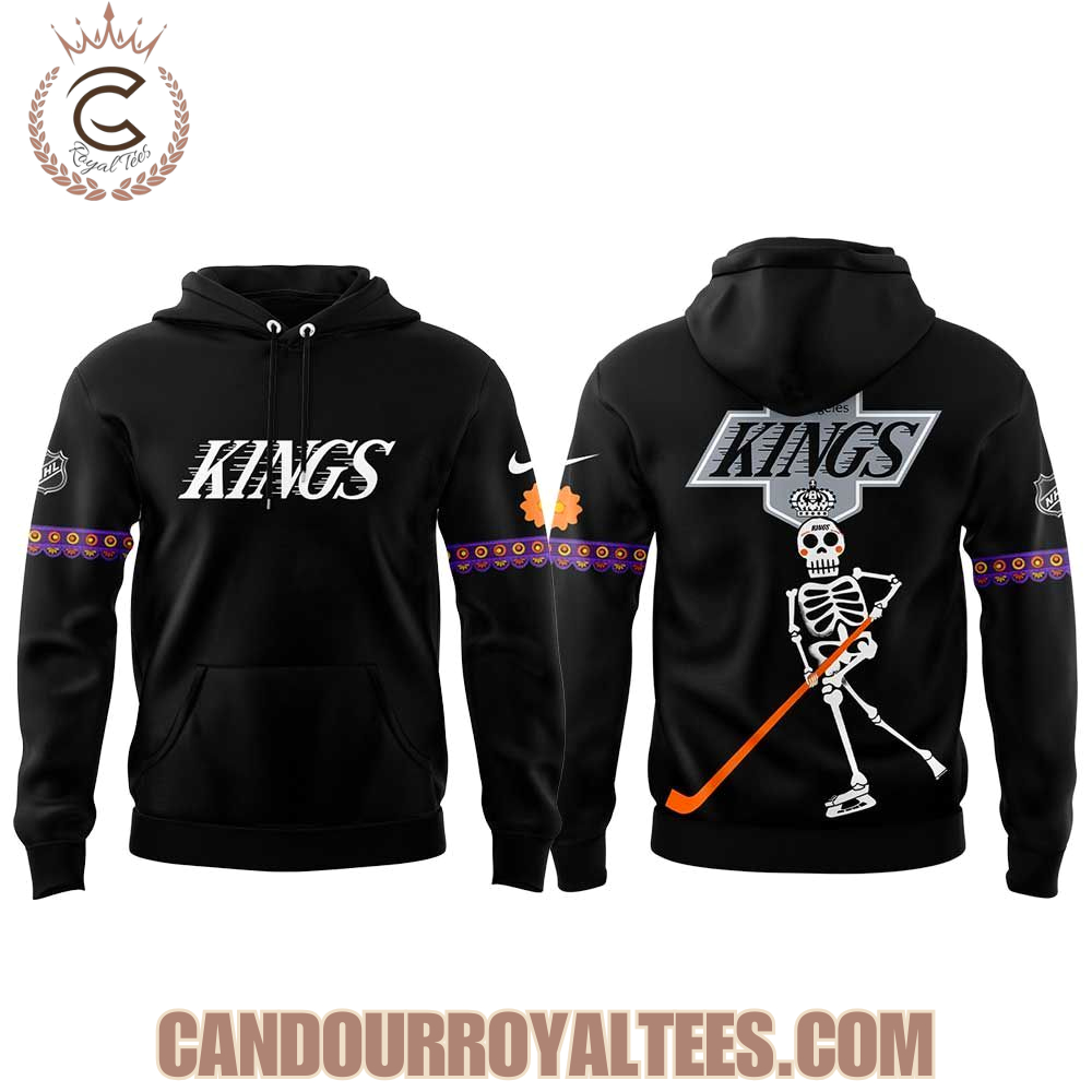Los Angeles Kings Día de Muertos Hoodie Los Angeles Kings Día de Muertos Hoodie