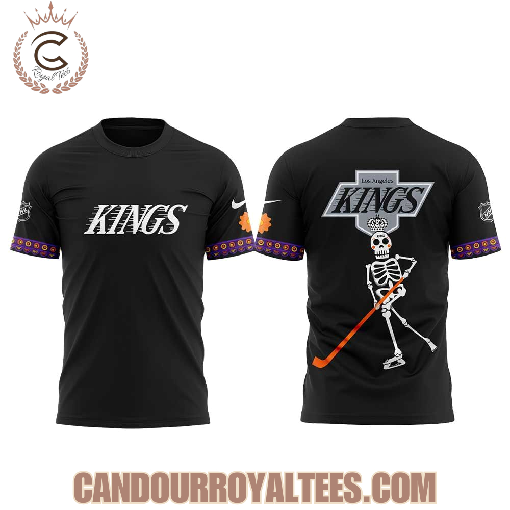 Los Angeles Kings Día de Muertos Hoodie Los Angeles Kings Día de Muertos Hoodie