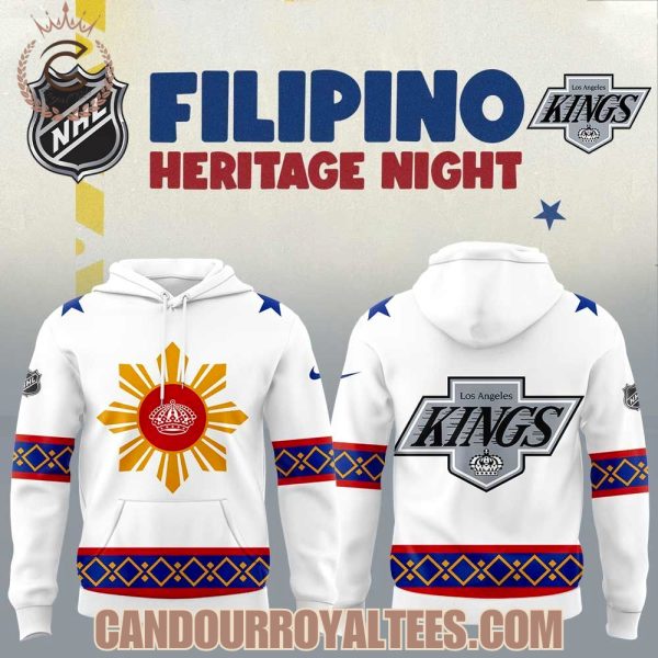Los Angeles Kings Filipino Heritage Hoodie Los Angeles Kings Filipino Heritage Hoodie