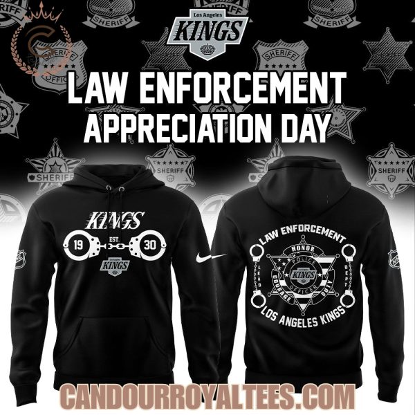 Los Angeles Kings Law Enforcement Appreciation Day Tshirt, Hoodie