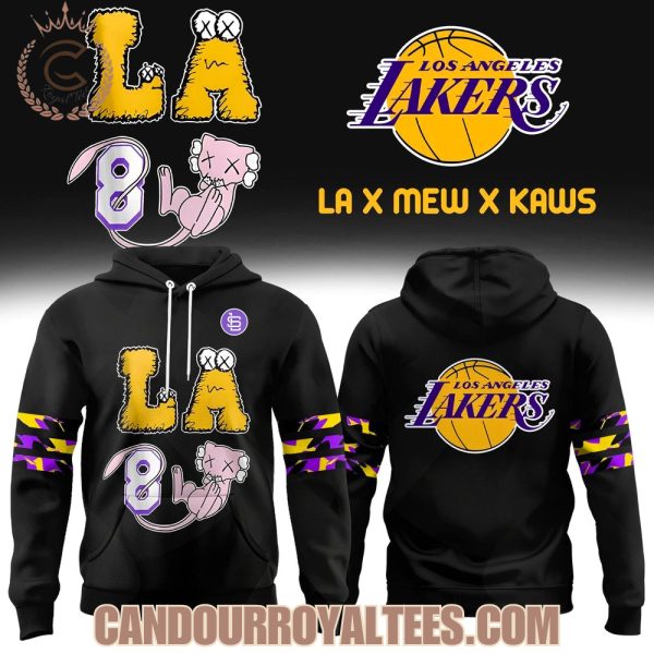Los Angeles Lakers x Mew x Kaws Hoodie