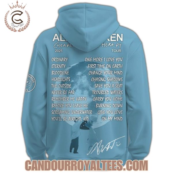 Los Angeles Rams x Alex Warren Cheaper Than Therapy Tour 2025 Hoodie