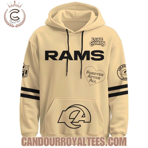Los Angeles Rams x Luke Combs Beer Never Broke My Heart Tour 2025 Hoodie