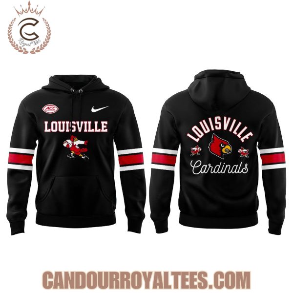 Louisville Football Version Of The Jersey Black 2025 Hoodie