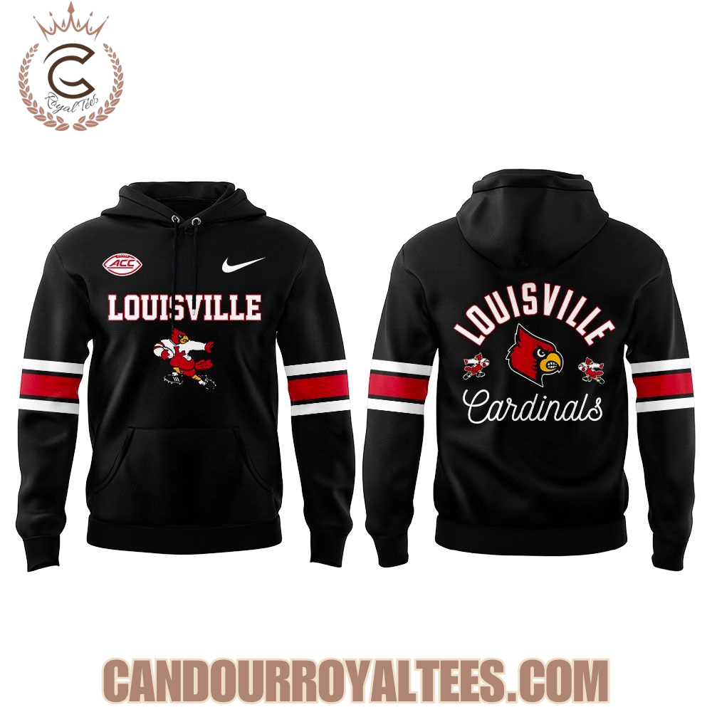 Louisville Football Version Of The Jersey Black 2025 Hoodie Louisville Football Version Of The Jersey Black 2025 Hoodie