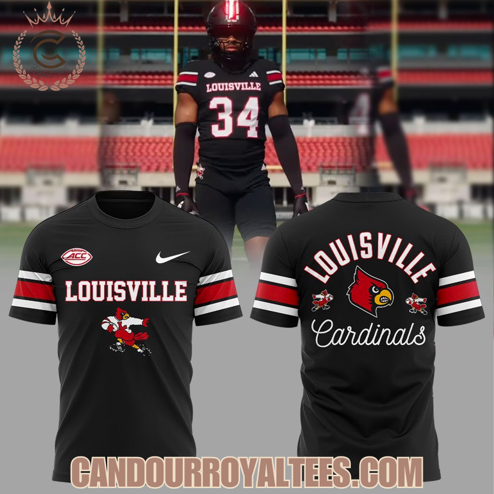 Louisville Football Version Of The Jersey Black 2025 Hoodie Louisville Football Version Of The Jersey Black 2025 Hoodie
