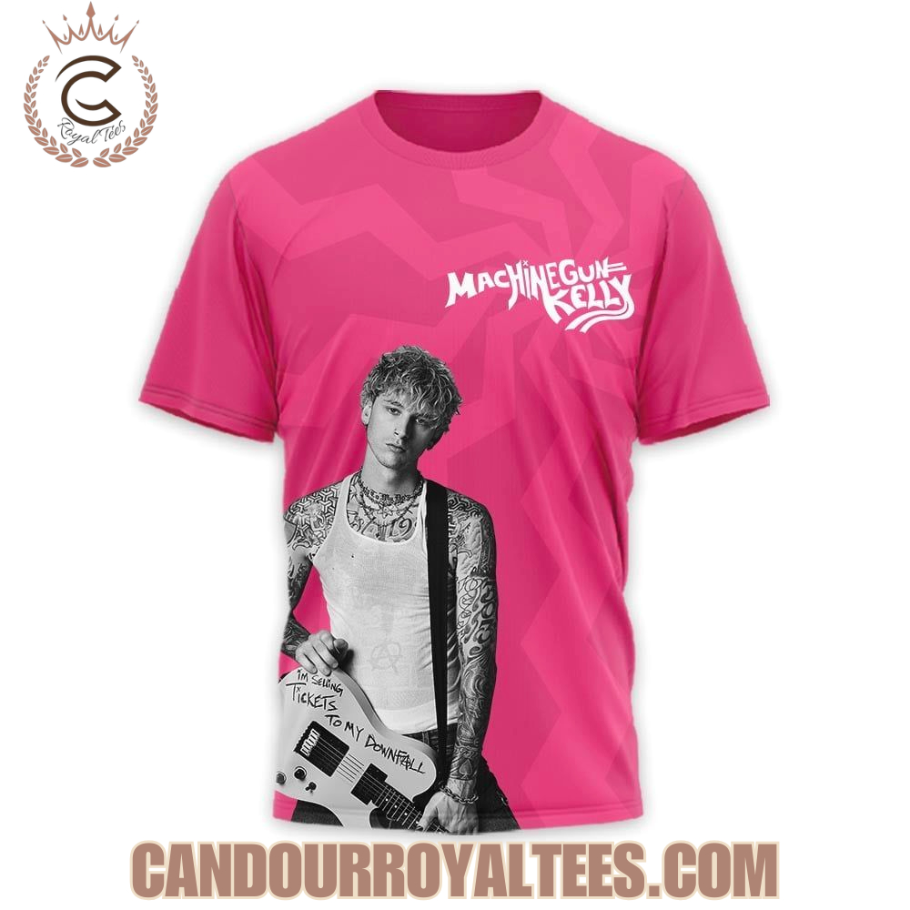 Machine Gun Kelly Tickets To My Downfall 2026 Tour T-Shirt Machine Gun Kelly Tickets To My Downfall 2026 Tour T-Shirt
