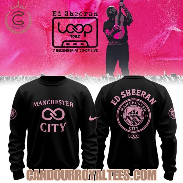 Manchester City x EdSheeran Loop Tour 2025 Hoodie