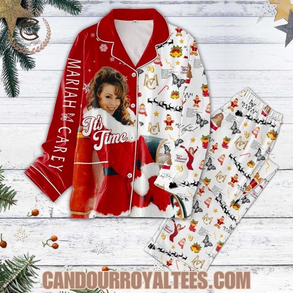 Mariah Carey Christmas Pajamas Set