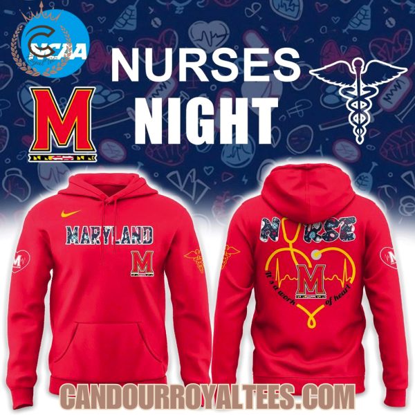 Maryland Terrapins Nurses Night Hoodie