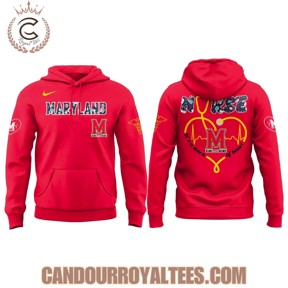 Maryland Terrapins Nurses Night Hoodie Maryland Terrapins Nurses Night Hoodie
