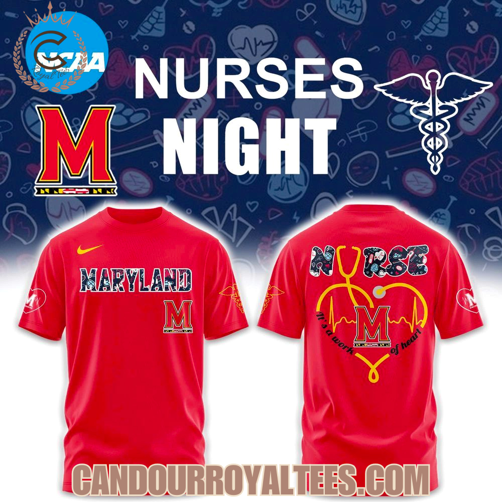 Maryland Terrapins Nurses Night Hoodie Maryland Terrapins Nurses Night Hoodie