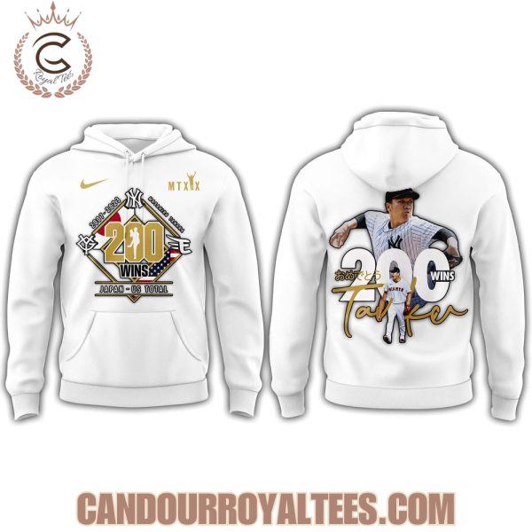 Masahiro Tanaka 200 WINS Japan – US Total Hoodie