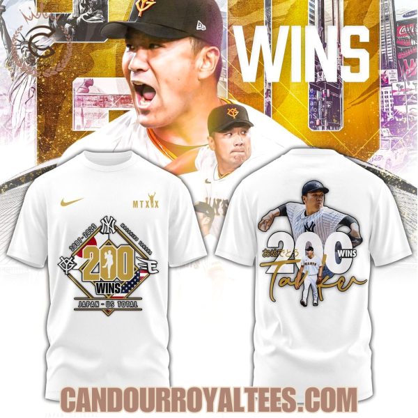 Masahiro Tanaka 200 WINS Japan – US Total Hoodie