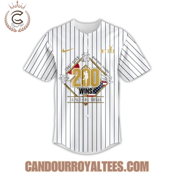 Masahiro Tanaka 200 WINS Japan – US Total Jersey