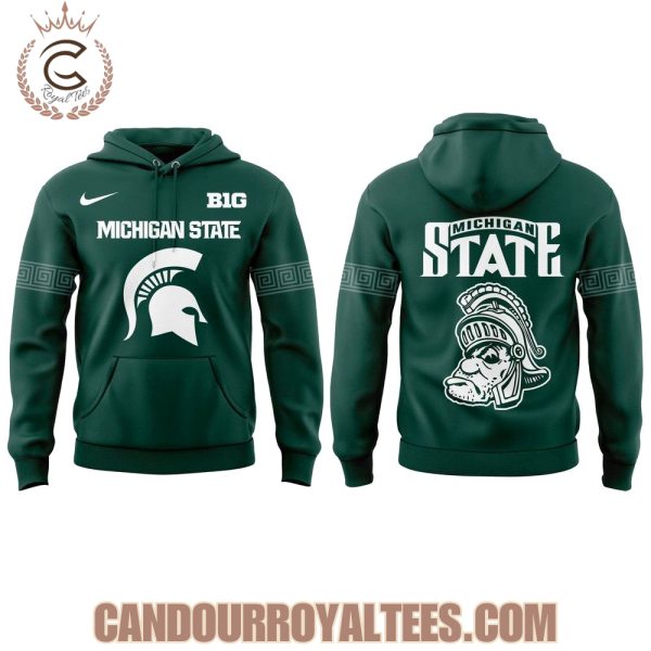 Michigan State Spartans Legacy Alternate Green Forest Hoodie