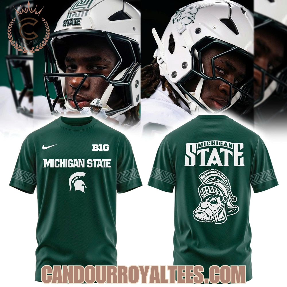 Michigan State Spartans Legacy Alternate Green Forest Hoodie Michigan State Spartans Legacy Alternate Green Forest Hoodie