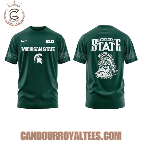 Michigan State Spartans Legacy Alternate Green Forest Hoodie