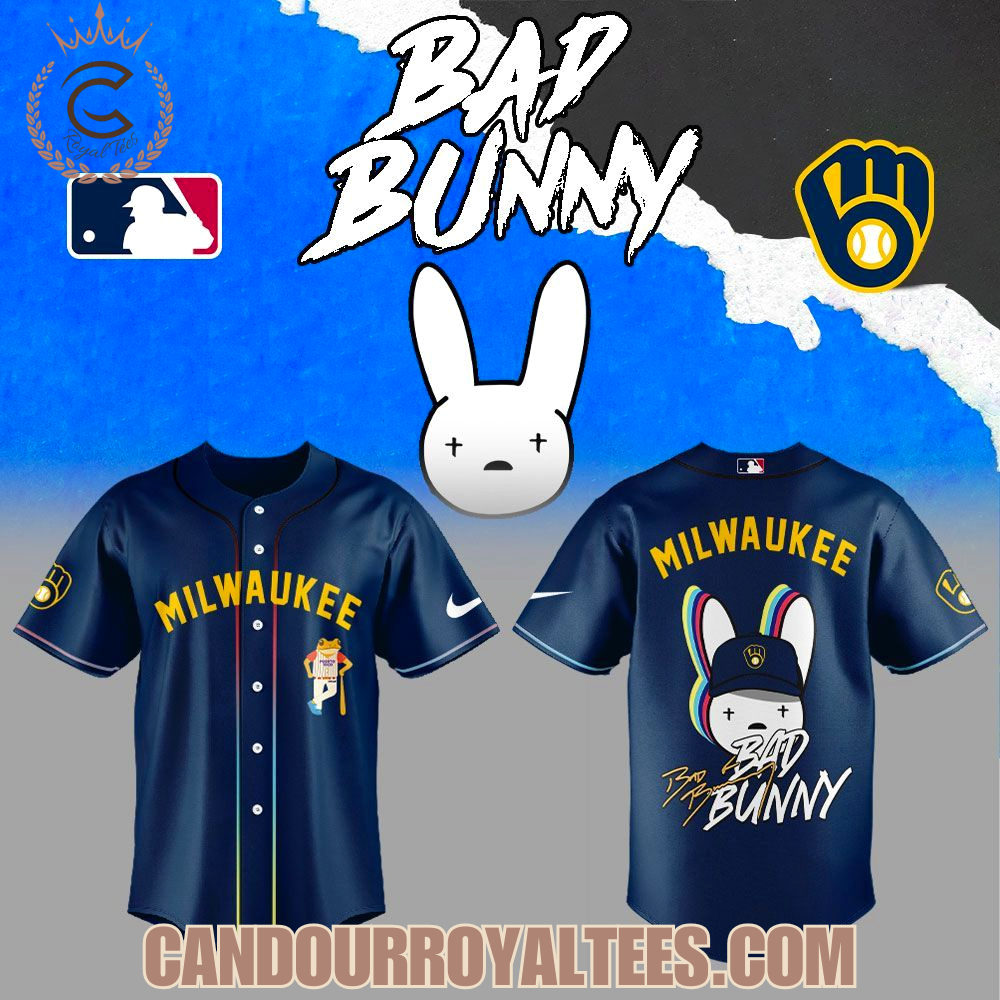 Milwaukee Brewers Bad Bunny Signature 2025 Jersey Milwaukee Brewers Bad Bunny Signature 2025 Jersey