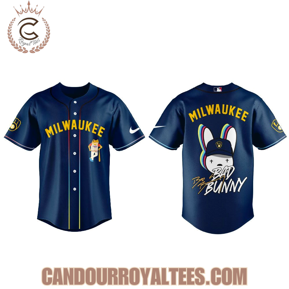 Milwaukee Brewers Bad Bunny Signature 2025 Jersey Milwaukee Brewers Bad Bunny Signature 2025 Jersey