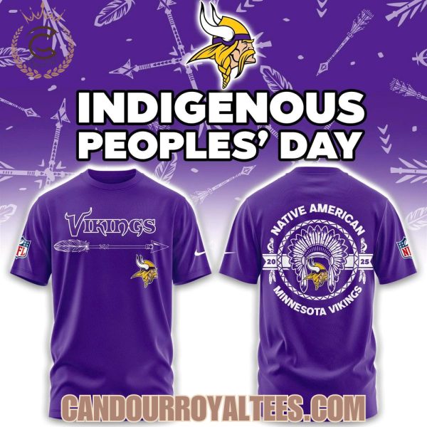Minnesota Vikings Indigenous Peoples’ Day 2025 Hoodie