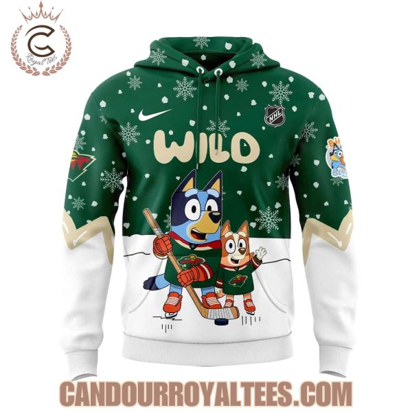 Minnesota Wild x Bluey and Bingo 2025 Hoodie