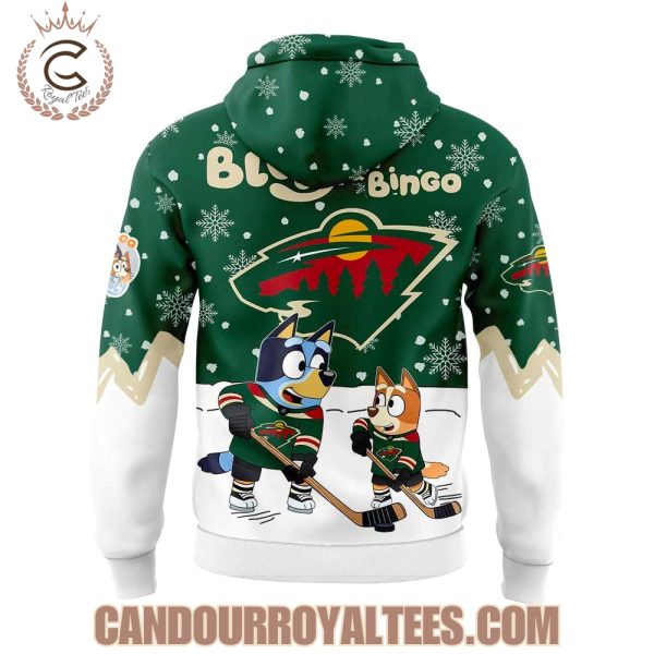 Minnesota Wild x Bluey and Bingo 2025 Hoodie