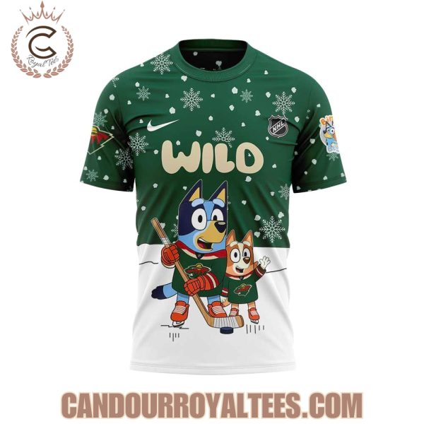 Minnesota Wild x Bluey and Bingo 2025 Hoodie