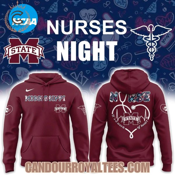 Mississippi State Bulldogs Nurses Night Hoodie