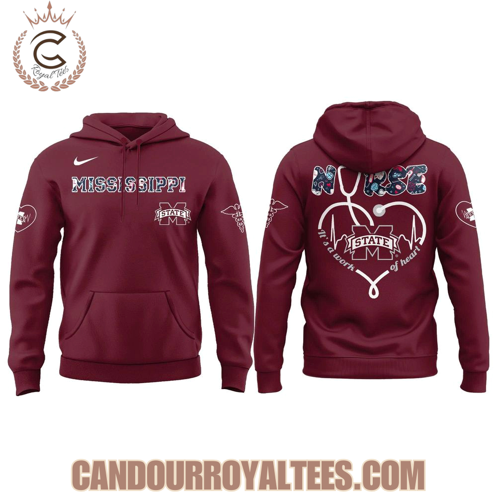 Mississippi State Bulldogs Nurses Night Hoodie Mississippi State Bulldogs Nurses Night Hoodie