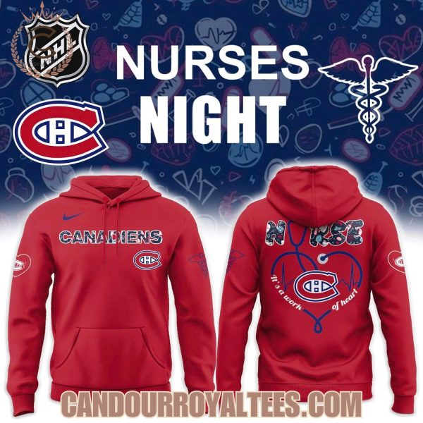 Montreal Canadiens Nurses Night Hoodie