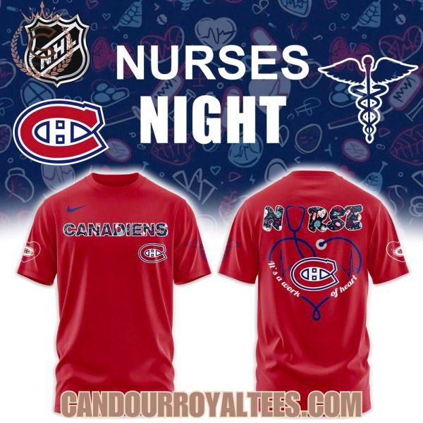 Montreal Canadiens Nurses Night Hoodie