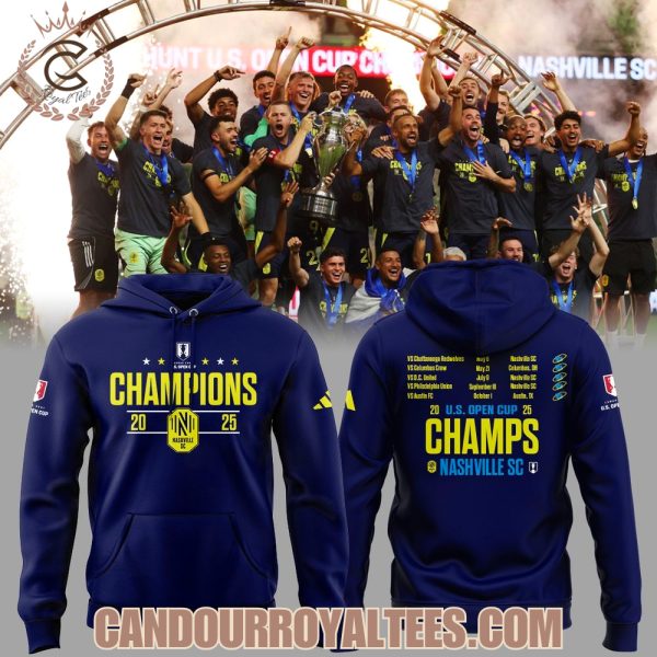 Nashville SC 2025 U.S. Open Cup Champions Tshirt, Hoodie
