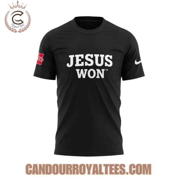 Nebraska Jesus Won T-Shirt, Hoodie
