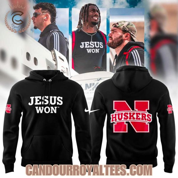 Nebraska Jesus Won T-Shirt, Hoodie