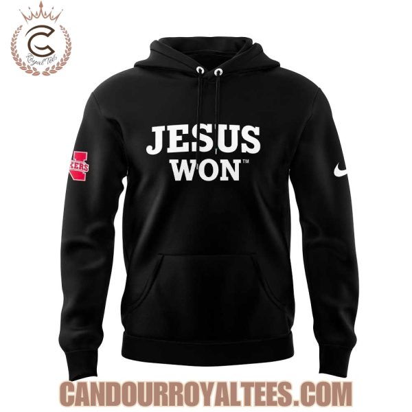 Nebraska Jesus Won T-Shirt, Hoodie