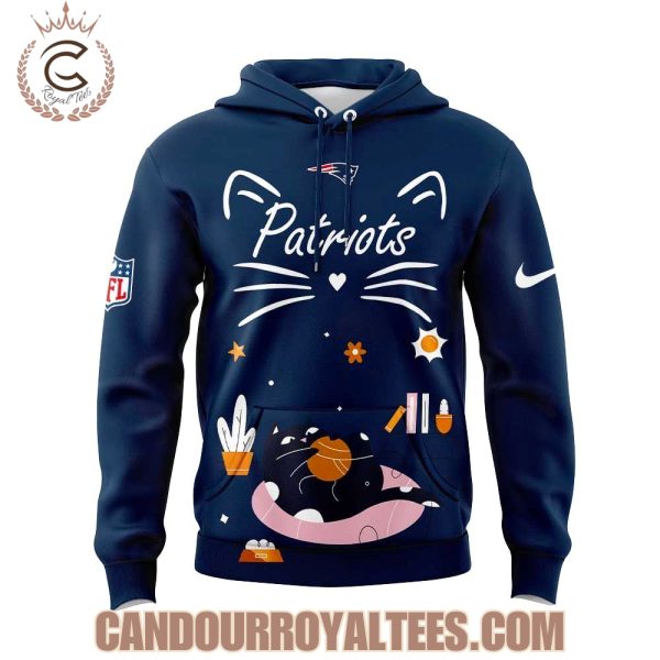 New England Patriots Cat Day Hoodie