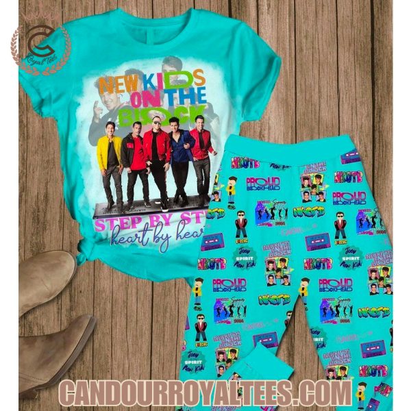 New Kids On The Block Step By Step Heart By Heart Pajamas Set