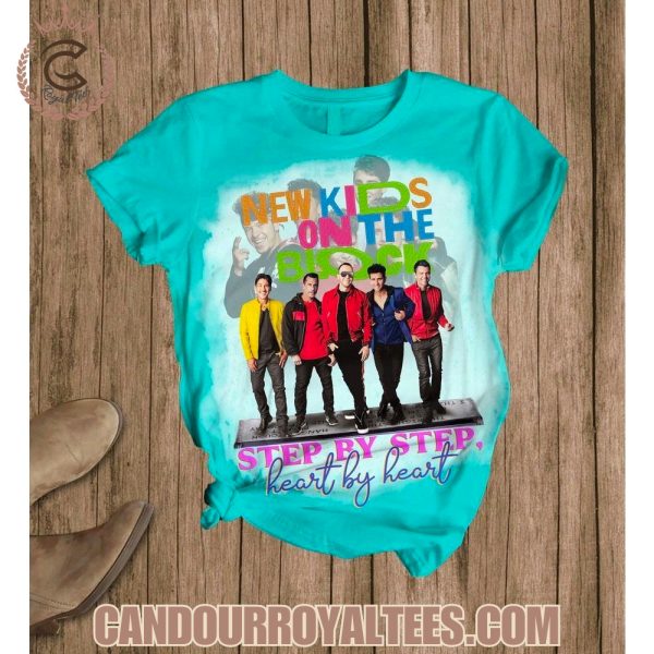 New Kids On The Block Step By Step Heart By Heart Pajamas Set
