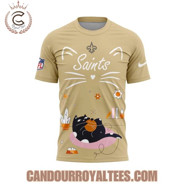 New Orleans Saints Cat Day Hoodie